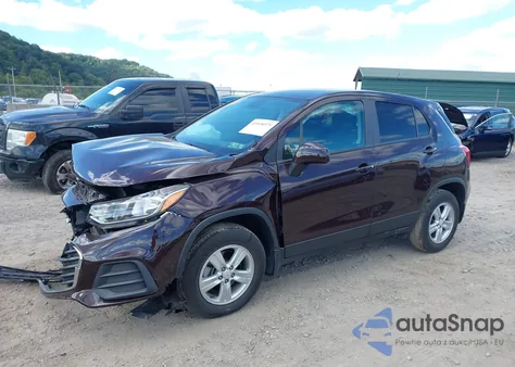 2020 Chevrolet Trax Awd Ls z USA, uszkodzony, nr VIN KL7CJNSB9LB350643